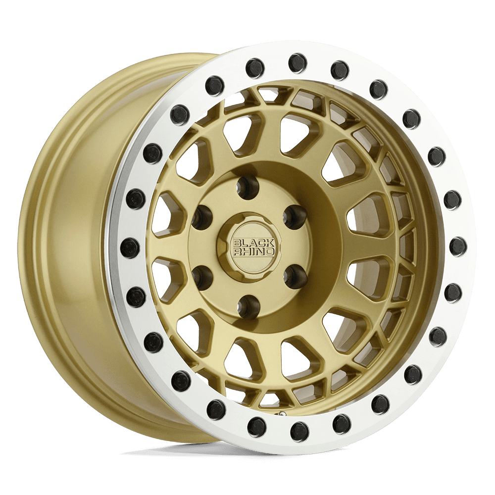 Black Rhino PRIMM BEADLOCK 1785PRM-85114L71 - BRPRM 17X8.5 5X4.5 M-GOLD-MCH -38MM