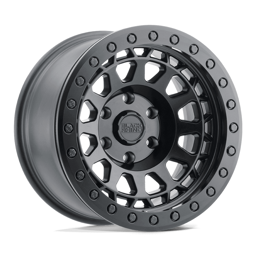 Black Rhino PRIMM BEADLOCK 1785PRM-88165M25 - BRPRM 17X8.5 8X6.5 M-BLK-BLTS -38MM