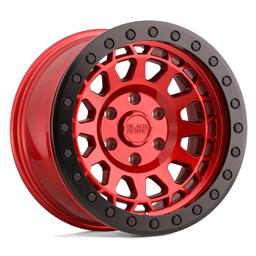 Black Rhino PRIMM BEADLOCK 1785PRM-06140R12 - BRPRM 17X8.5 6X5.5 C-RED-BLKBLTS -30MM