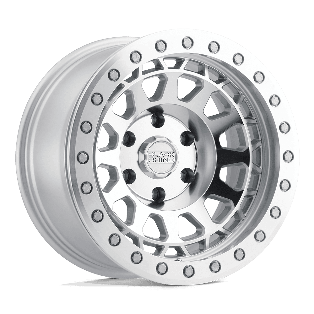 Black Rhino PRIMM BEADLOCK 1785PRM006140S12 - BRPRM 17X8.5 6X5.5 SLVR-MIR 0MM