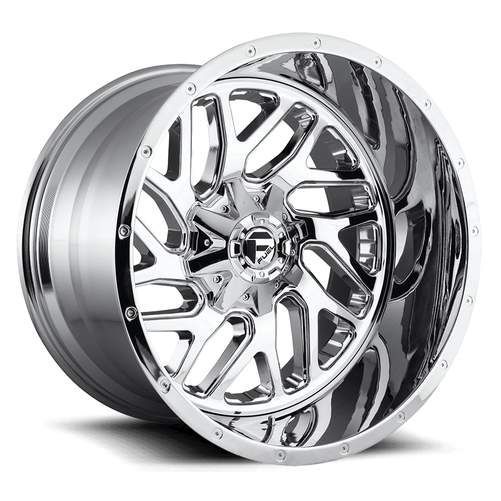 Fuel 2PC D210 TRITON D21022408247 - D210 22X14 8X6.5 CHR-PLATED -70MM