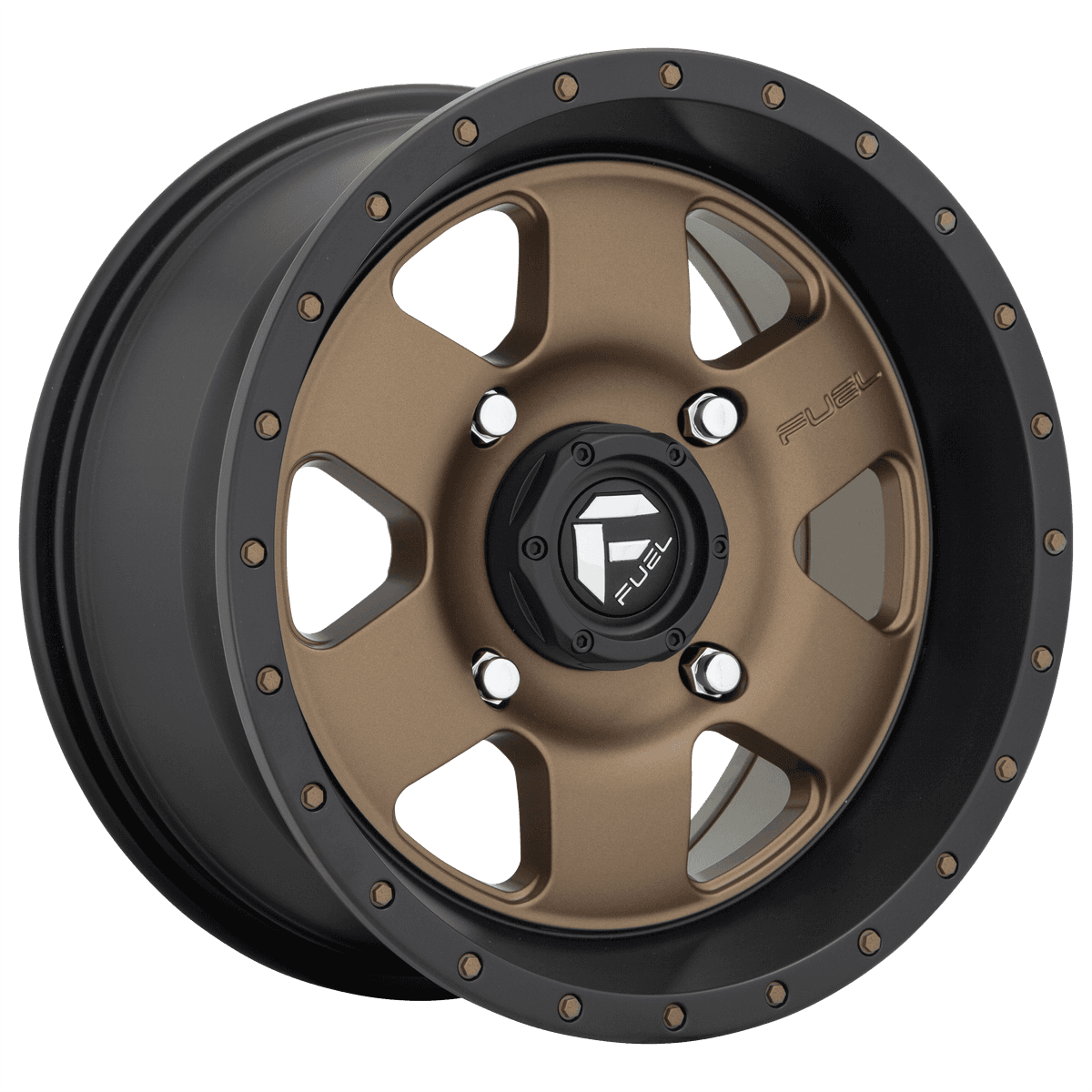 Fuel UTV D617 PODIUM D6171570A644 - D617 15X7 4X137 MT-BRNZ-BBR 13MM