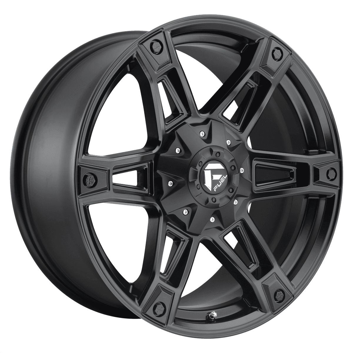 Fuel 1PC D624 DAKAR D62420909857 - D624 20X9 6X135/5.5 MT-BLK 20MM