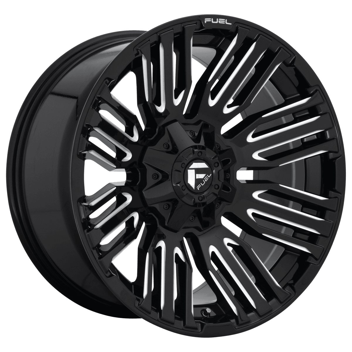 Fuel 1PC D649 SCHISM D64920909849 - D649 20X9 6X135/5.5 GL-BLK-MIL 02MM