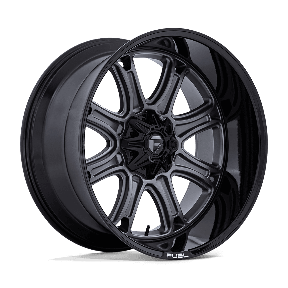 Fuel 1PC DARKSTAR FC853AB20101418N - D853 20X10 5X4.5/5 M-GNMTL BLK-LP -18MM