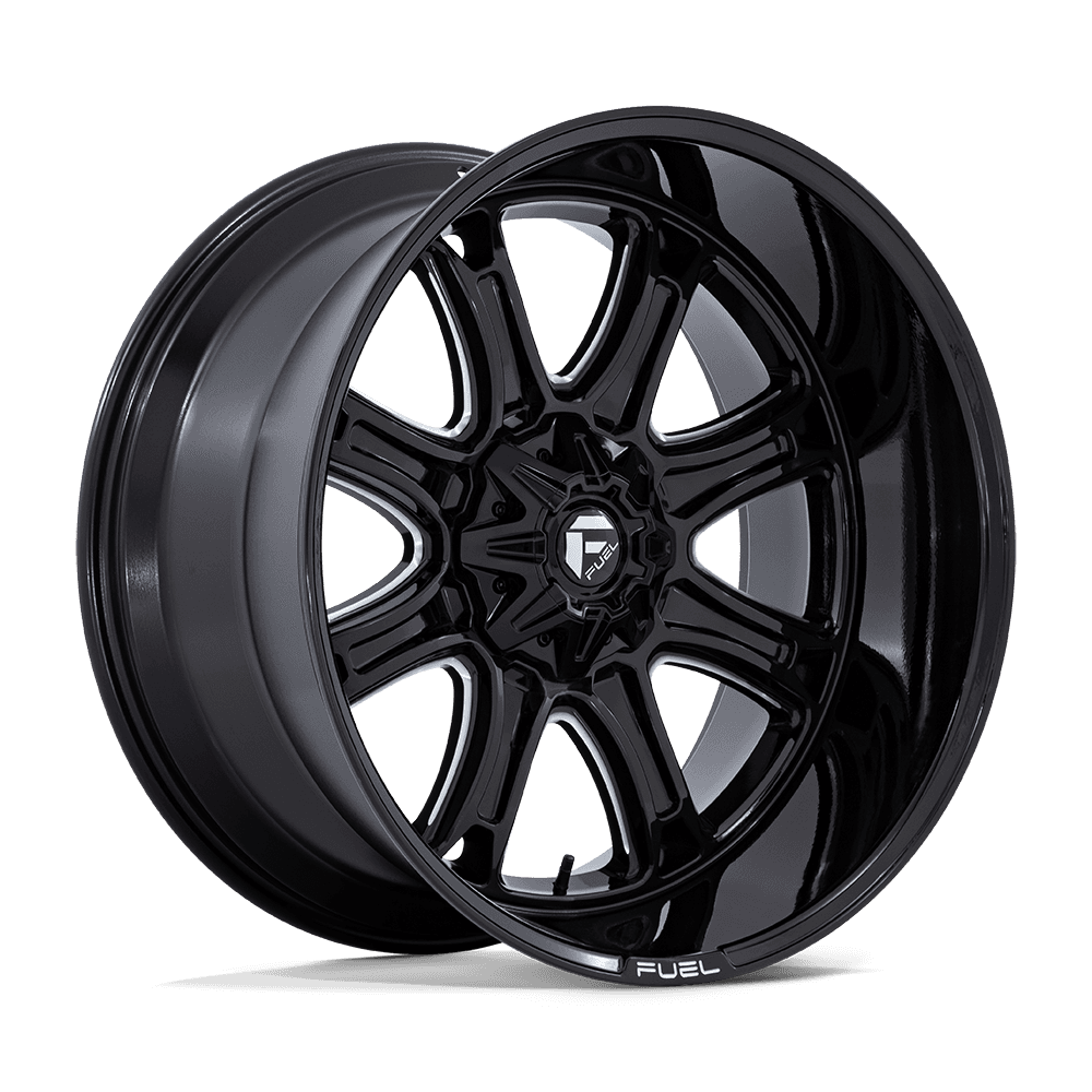 Fuel 1PC DARKSTAR FC853BE20901401 - D853 20X9 5X4.5/5 G-BLK MILL 1MM