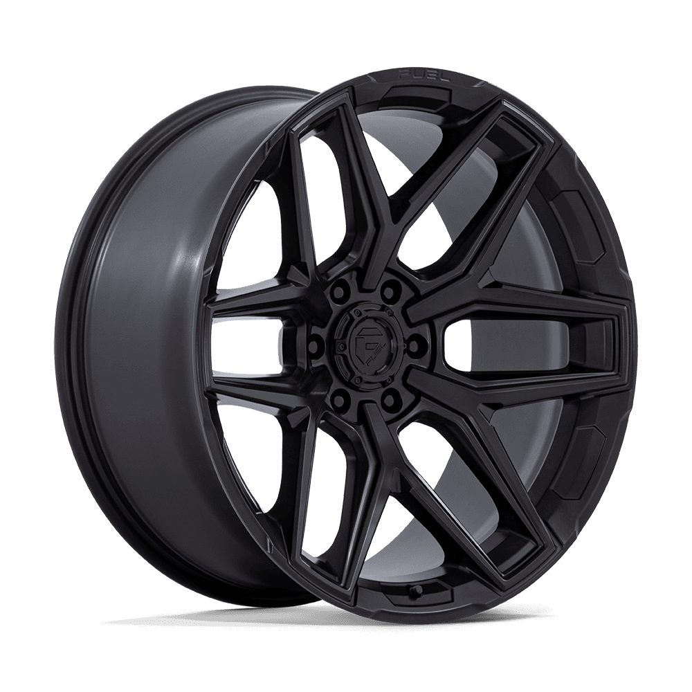 Fuel 1PC FLUX FC854MX20906301 - D854 20X9 6X135 BLK-OUT 1MM