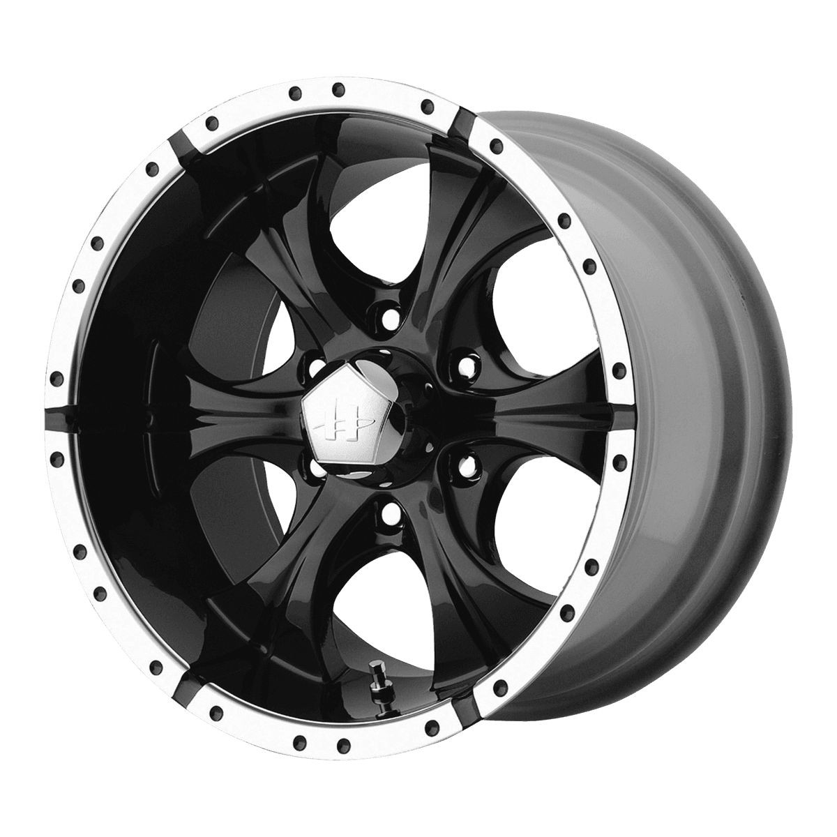 Helo HE791 MAXX HE7912060312 - HE791 20X10 6X5.5 G-BLK MACH -12MM