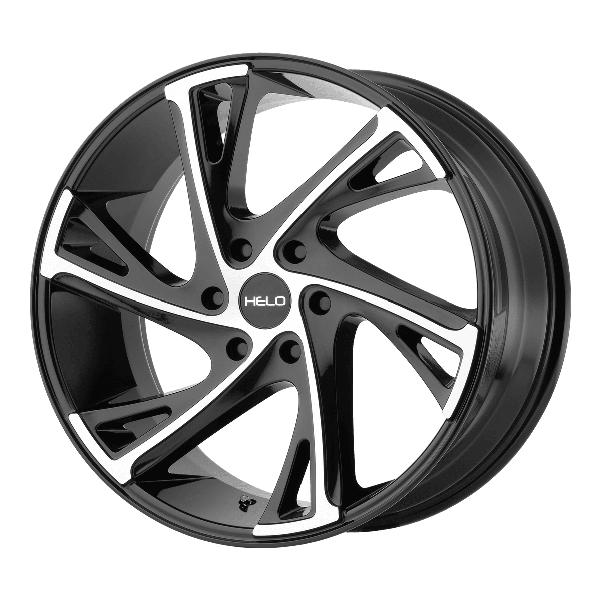 Helo HE903 HE90322962330 - HE903 22X9 6X5.5 G-BLK MACH 30MM