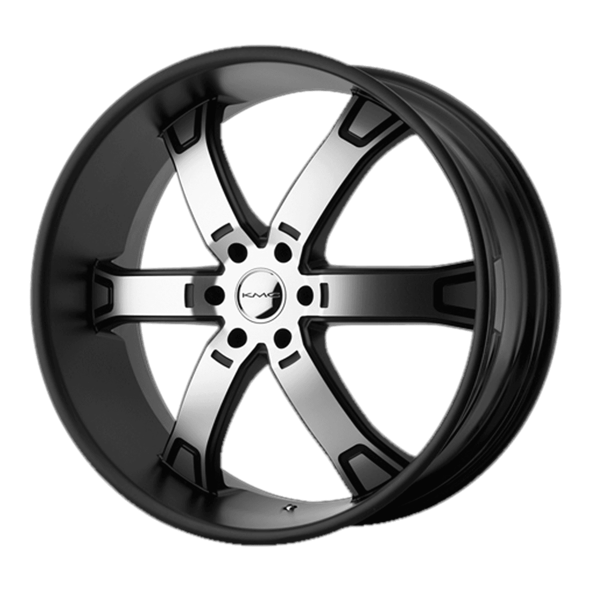 KMC KM671 BRODIE KM67129063530 - KM671 20X9 6X135 M-BLK MACH 30MM