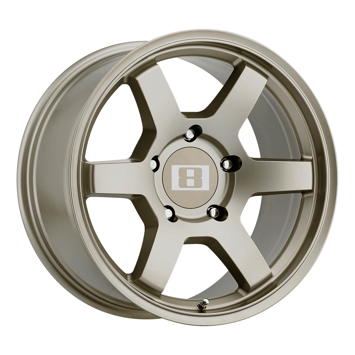 Level 8 MK6 1680MK6006140Z06 - LEMK6 16X8 6X5.5 M-BRNZ 00MM