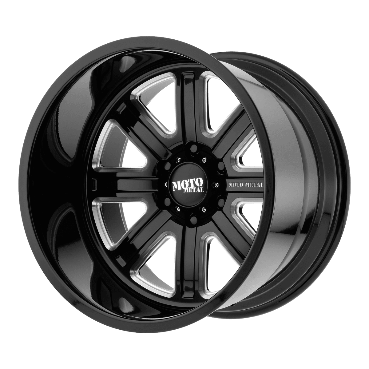 Moto Metal MO402 MO40222000L918N - MO402 22X10 BLANK G-BLK MILL -18MM (165-180)