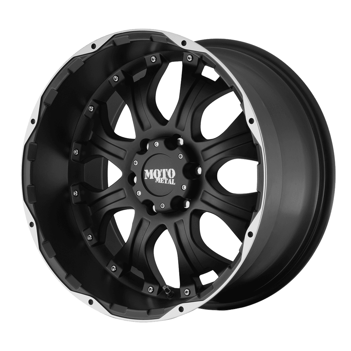 Moto Metal MO959 MO95929068718 - MO959 20X9 6X5.5 M-BLK MACH 18MM