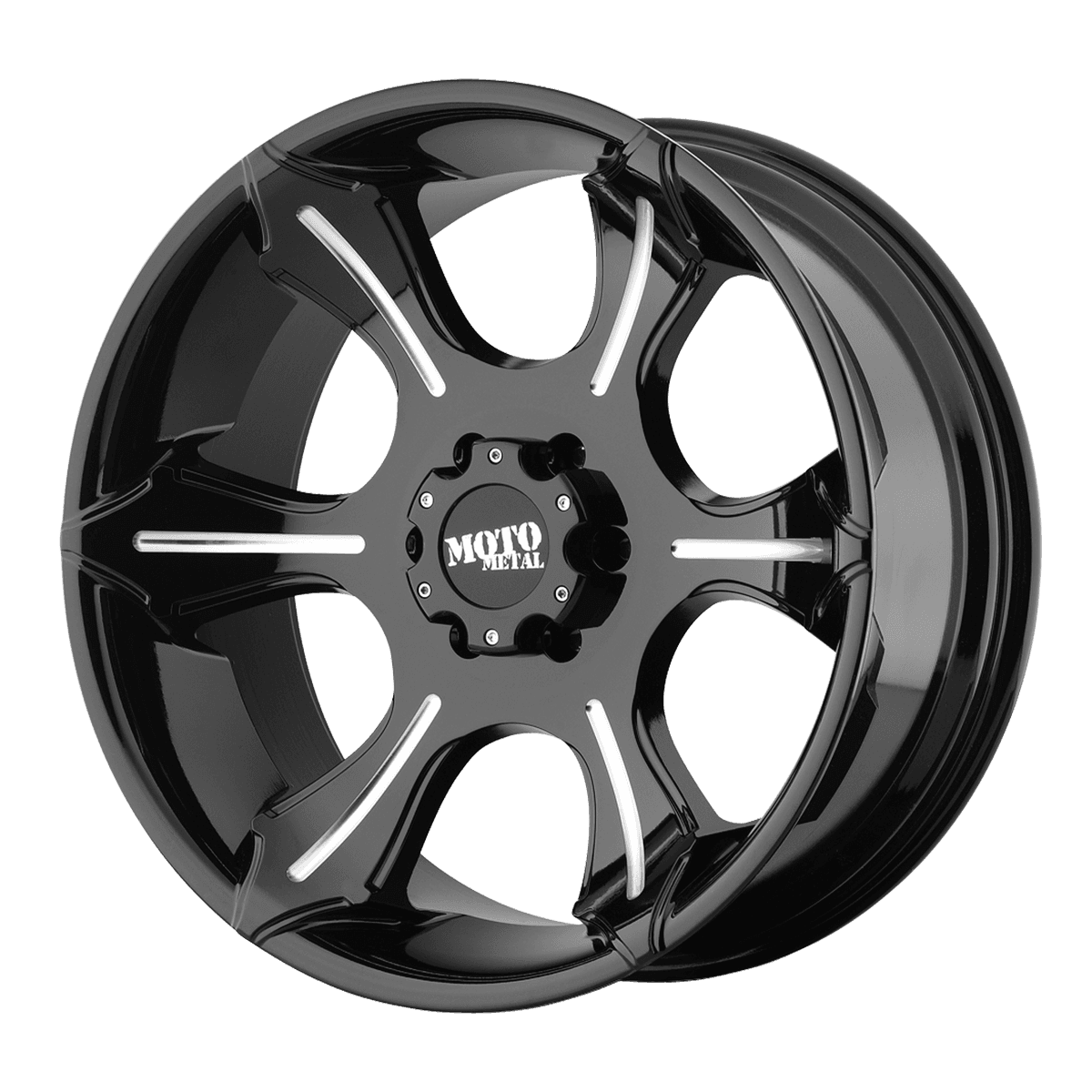 Moto Metal MO965 MO96529050312N - MO965 20X9 5X5.0 G-BLK MILL -12MM