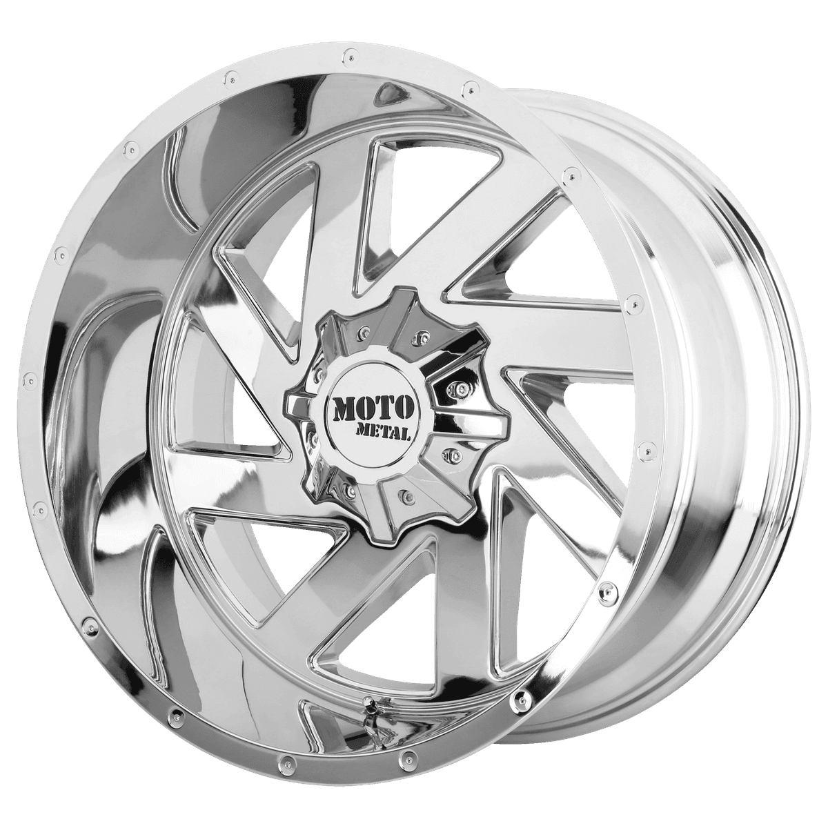 Moto Metal MO988 MELEE MO98829070218 - MO988 20X9 6X4.5/5.5 CHROME 18MM