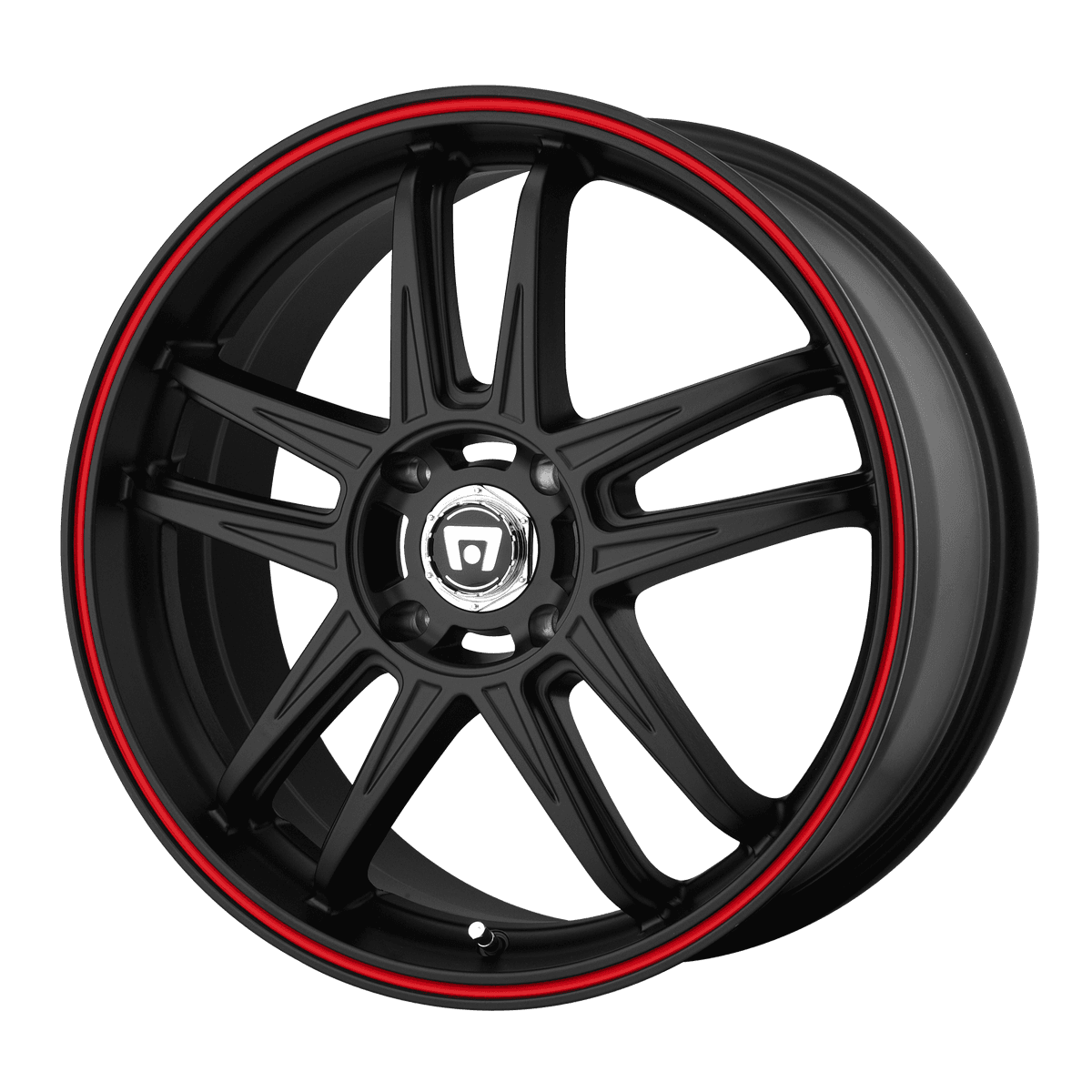 Motegi MR117 MR11787512745 - MR117 18X7.5 5X4.5 M-BLK RED-STR 45MM