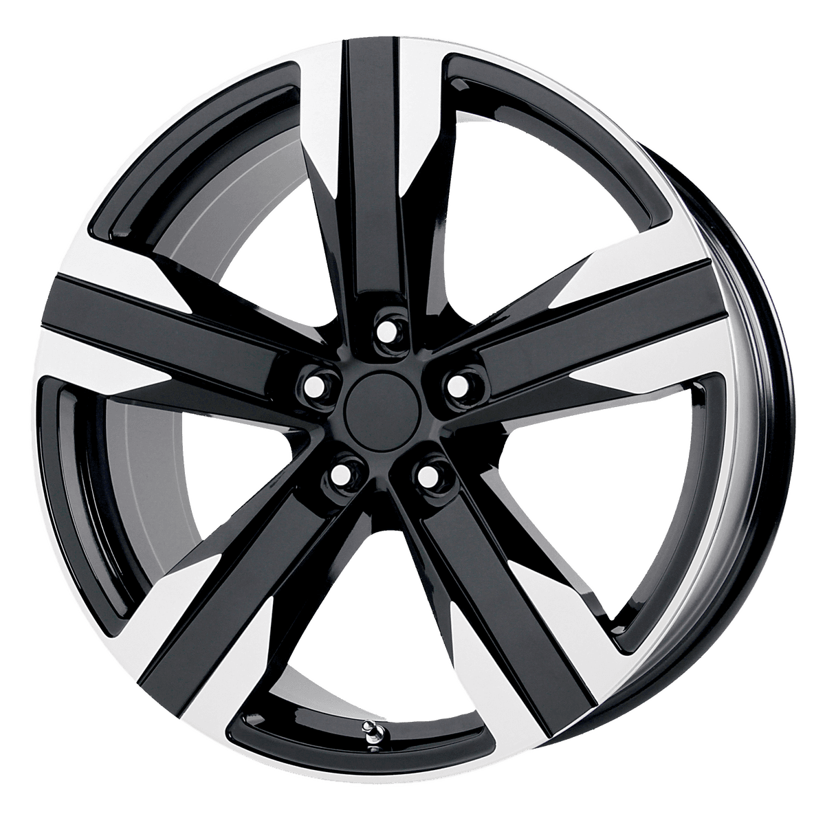 Performance Replicas PR135 135B-291240 - PR135 20X9 5X120 G-BLK MACH 40MM