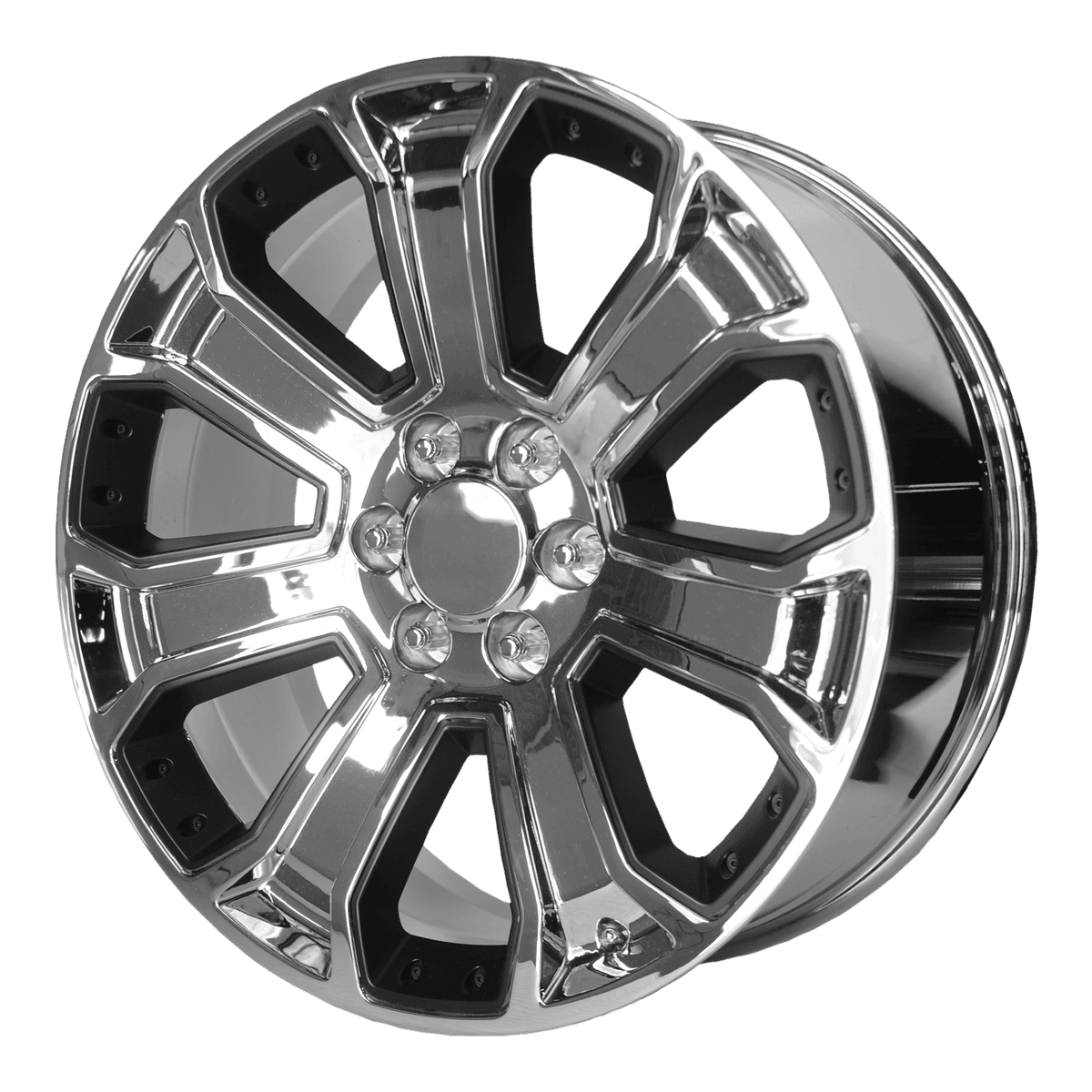 Performance Replicas PR162 162CM-2295824 - PR162 22X9 6X5.5 CHROME 24MM