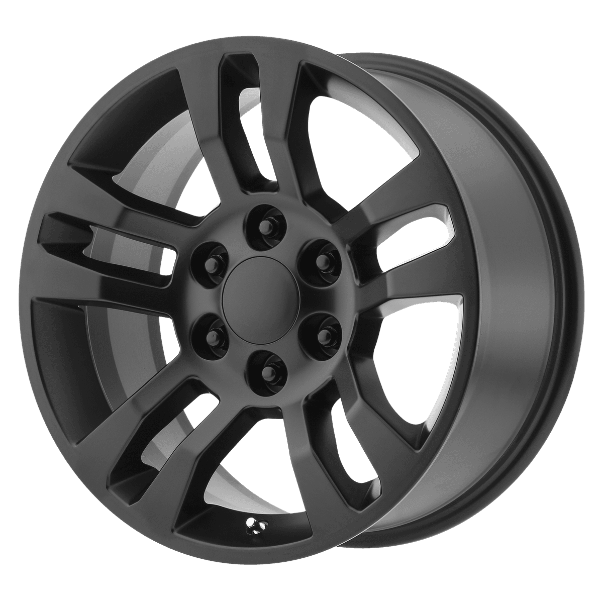 Performance Replicas PR175 175SB-885824 - PR175 18X8 6X5.5 S-BLK 24MM