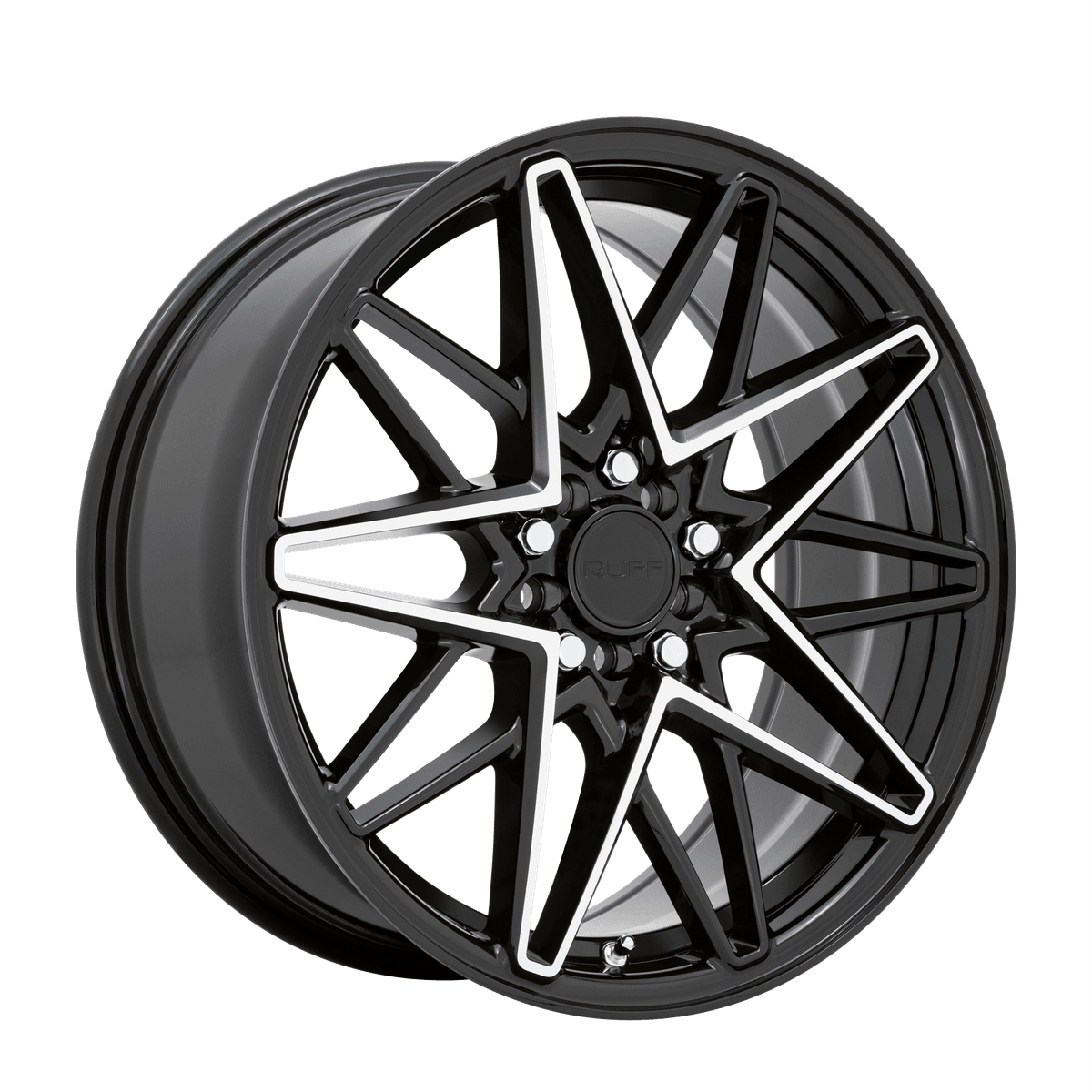 Ruff CLUTCH 1880RDC385D04B72 - RURDC 18X8 5X100/4.5 G-BLK MCH-FC 38MM