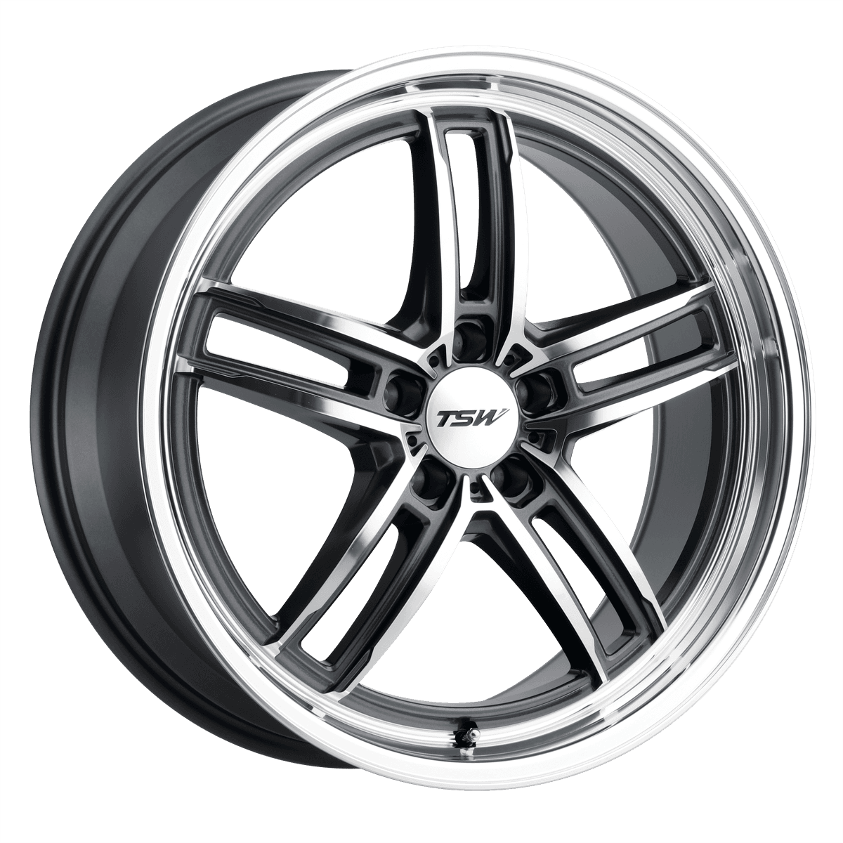 TSW SUZUKA 1985SUZ155120G76 - TWSUZ 19X8.5 5X120 G-GMTL MIR FC/LIP 15MM