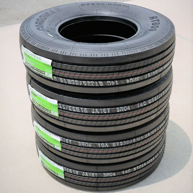Suretrac ST225/75R15 121/117M 14PLY CARGOMAX RT809 ALL STEEL TRAILER TIRE - M4L1 undefined - undefined