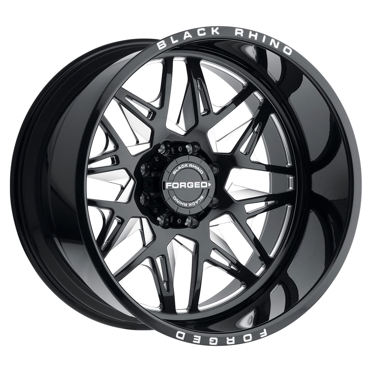 BLACK RHINO TWISTER FORGED BR-2414TWS-65127B71L - 